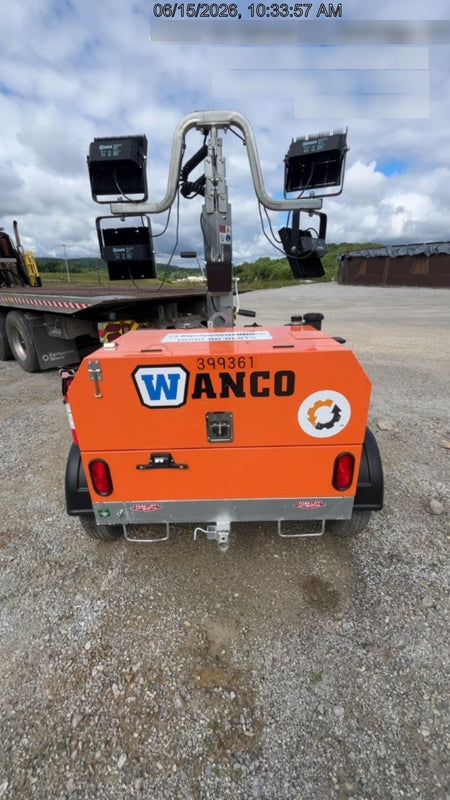 2024 Wanco WLTT-4MM4K Diesel, Deep Sea Controller, Shore Power Plug, Auto Start, (4) 350W LED Floodlights, 4kW Generator, 60 Gal Fuel Tank, 2" Ball, T3