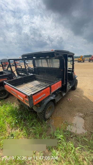 2020 Kubota RTV-X1140 4 Seat UTV, 4WD, Canopy, Standard Rental Spec