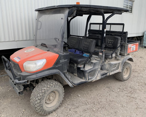 2022 Kubota RTV-X1140W-H Plastic Canopy, Windshield Acrylic Clear, LED Strobe Light, Wire Harness Kit, Back up Alarm