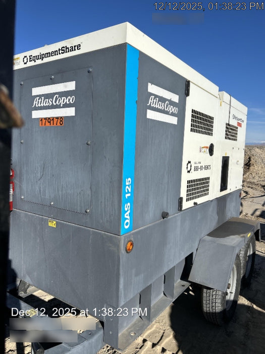 2021 ATLAS COPCO QAS 125