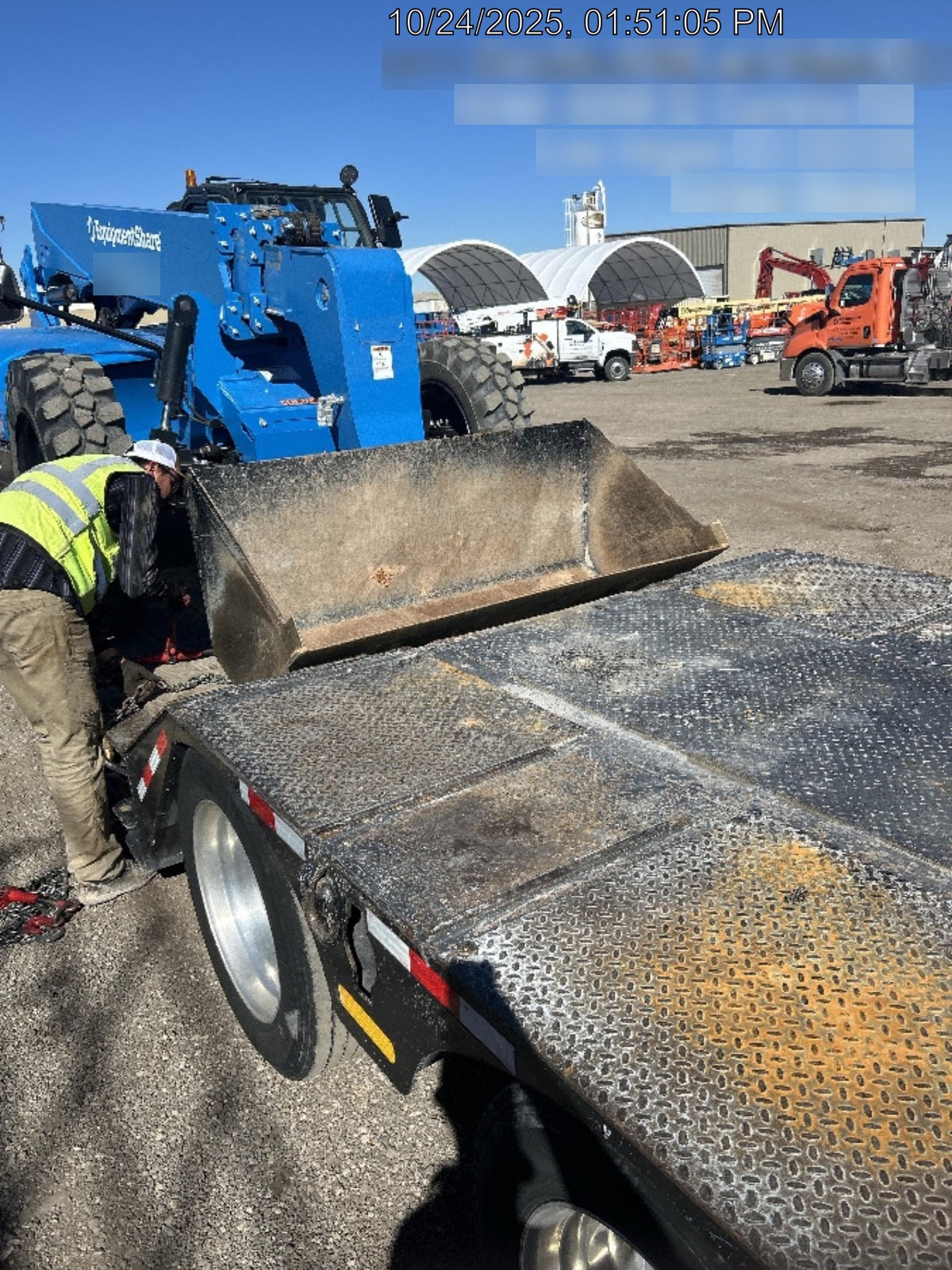 2024 JLG Telehandler Bucket