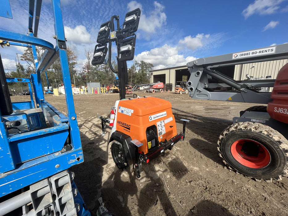 2023 Generac MLT2 Diesel, Flex Switch 120V Input, Powerzone Controller, 
(4) 320W LED Lights, 4kW Generator, 39.9 Gal Fuel Tank, 2" Ball, T3
