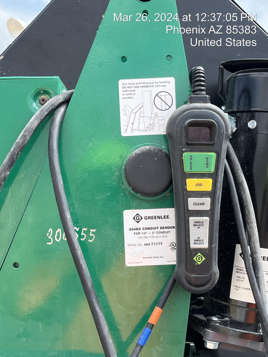 2023 GREENLEE 854DX