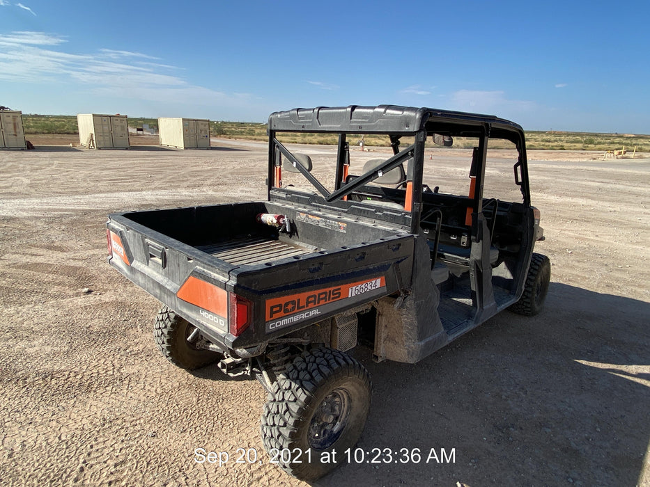 Polaris Pro XD 4000D AWD Canopy, Diesel, 4-6 Passenger, LED Strobe, Rearview Mirror