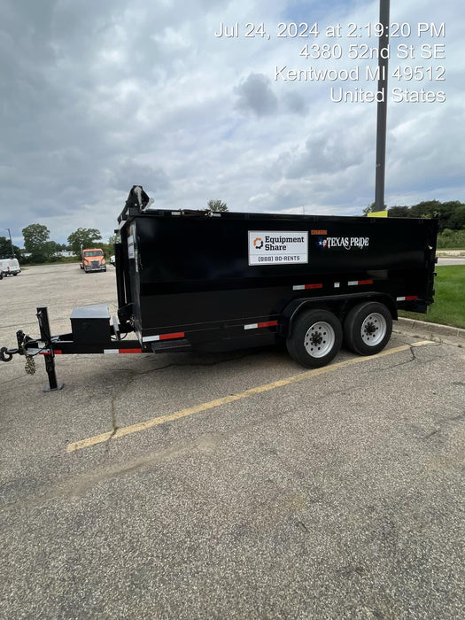 2024 TEXAS PRIDE TRAILERS DT714416KBP