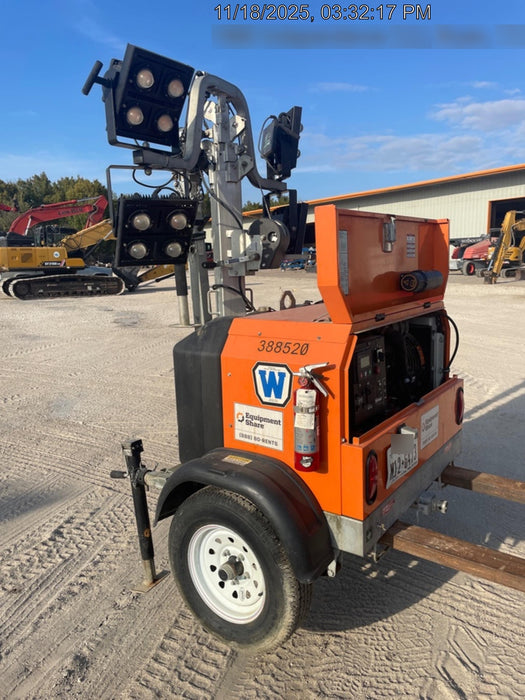 2024 Wanco WLTT-4MM4K Diesel, Deep Sea Controller, Shore Power Plug, Auto Start, (4) 350W LED Floodlights, 4kW Generator, 60 Gal Fuel Tank, 2" Ball, T3