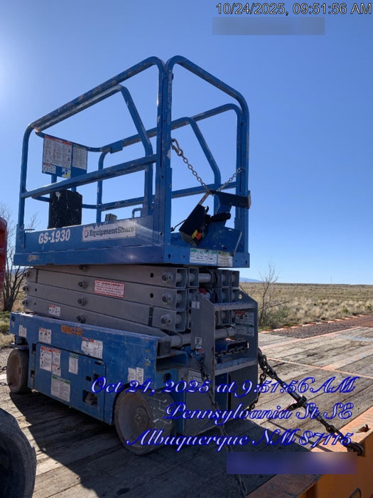 2020 Genie GS-1930 Fixed rails with chain entry gate - Pre A92.20