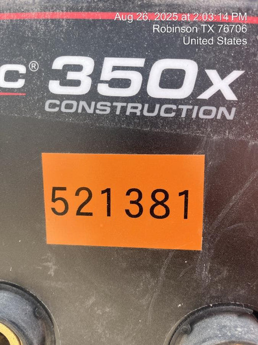 2025 LINCOLN ELECTRIC FLEXTEC 350X