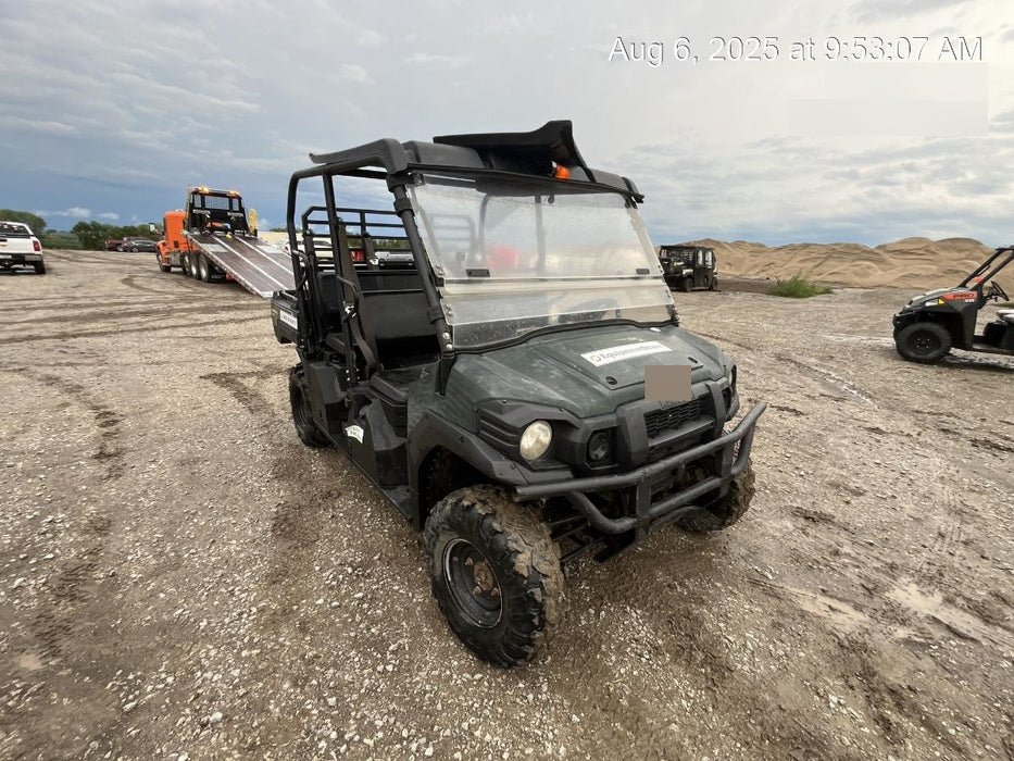 2019 Kawasaki Mule PRO-DXT Standard Options, Backup Alarm, Beacon, Plastic Hard Top, Poly Windshield, Horn Kit