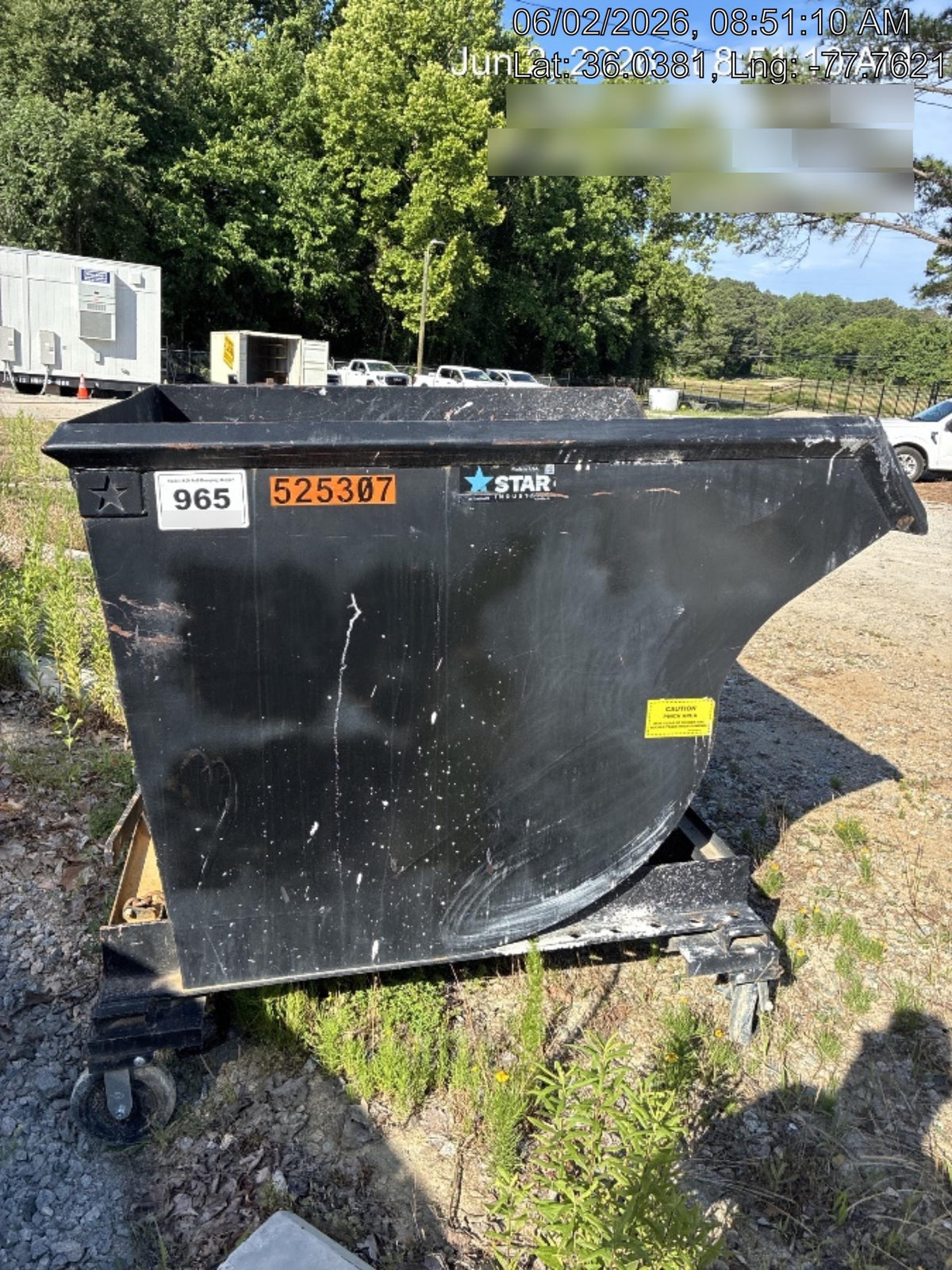 2025 STAR INDUSTRIES M-1820 - Self-Dump Hopper