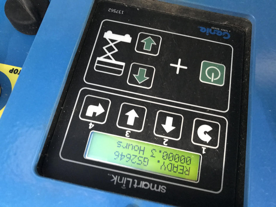 2019 Genie GS-2646 folding rails with full height swing gate