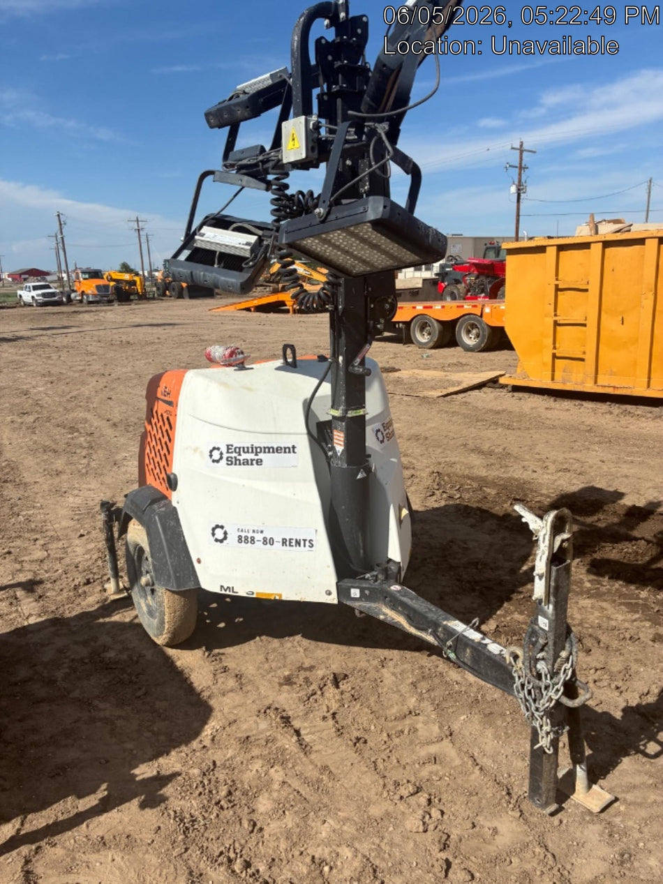 2023 Generac MLT2 Diesel, Flex Switch 120V Input, Powerzone Controller, (4) 320W LED Lights, 4kW Generator, 39.9 Gal Fuel Tank, 2" Ball, T3