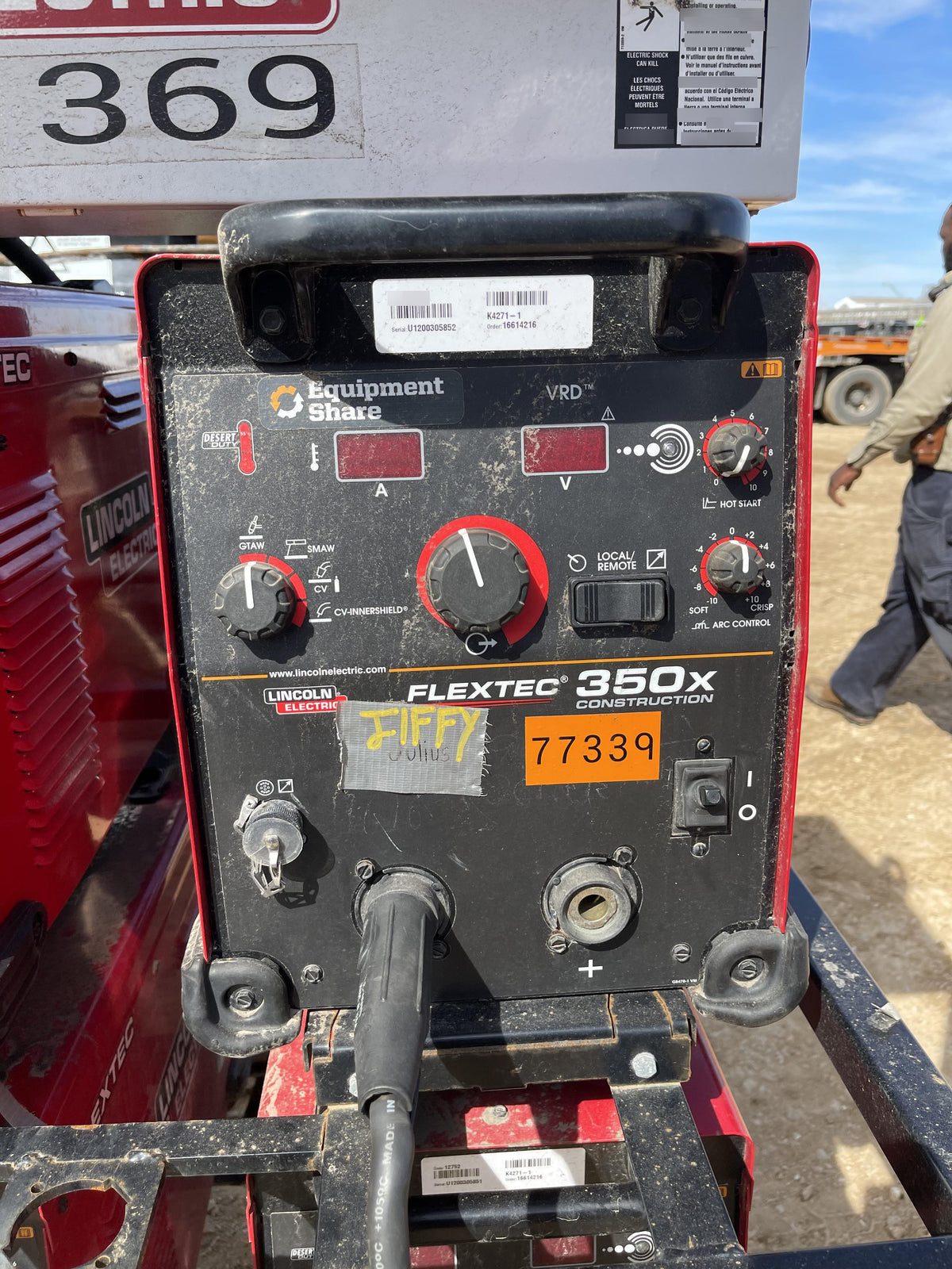 2020 LINCOLN ELECTRIC FLEXTEC 350X