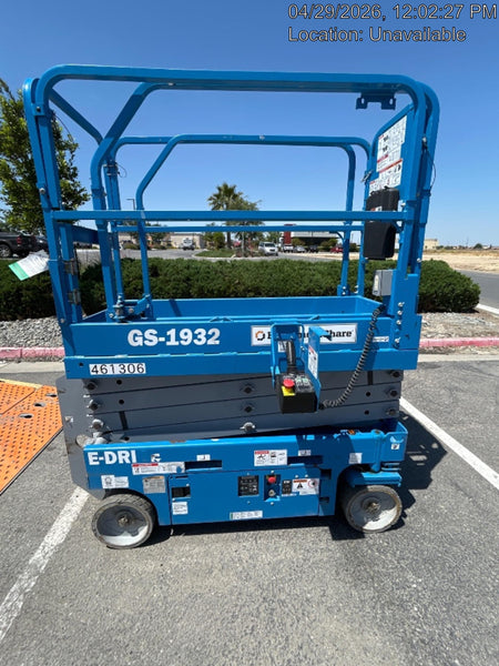 2024 Genie GS-1932 Electric Drive, Sld NM Tires, DBcns, T3 + Access Control