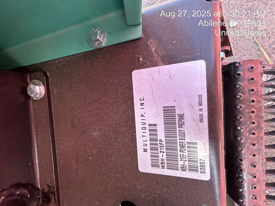 2025 MULTIQUIP WBH-21EFP