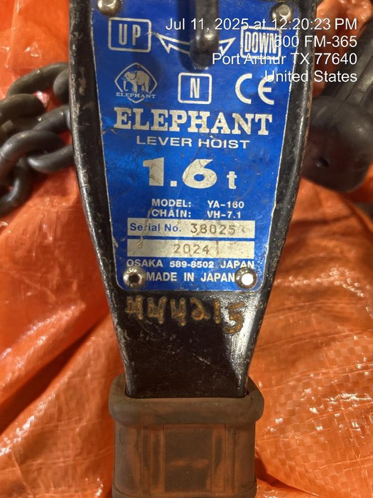 2024 ELEPHANT YA-160-20