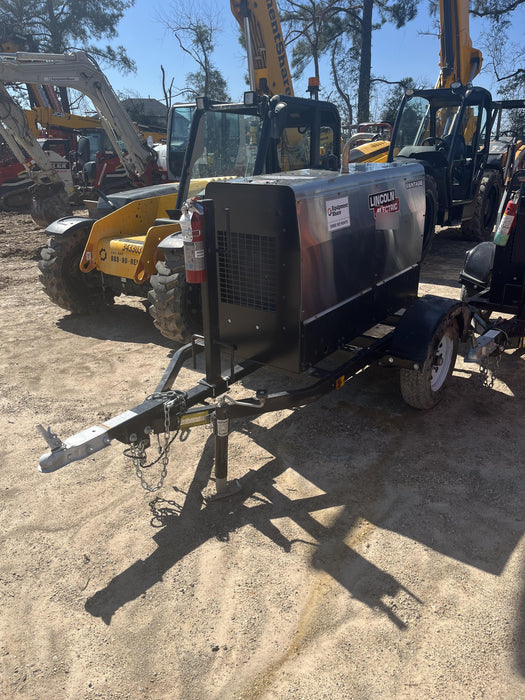 2019 Lincoln Electric Vantage 322 Ready-Pak 3, Two Wheel Trailer, Fender and Light Kit, Cable Rack