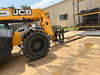 2019 JCB 509-42 JCB 509-42 Enclosed Cab, 74 HP, Solid Tires, Worklights, Beacon, Aux Hydraulics, Lifting Eye