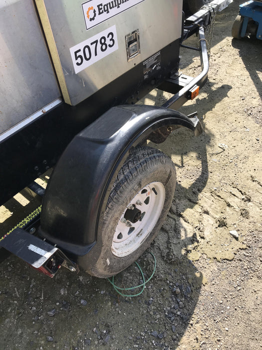 2019 Lincoln Electric Vantage 322 Welder Ready-Pak 3, Two wheel trailer, Fender and Light kit, Cable Rack