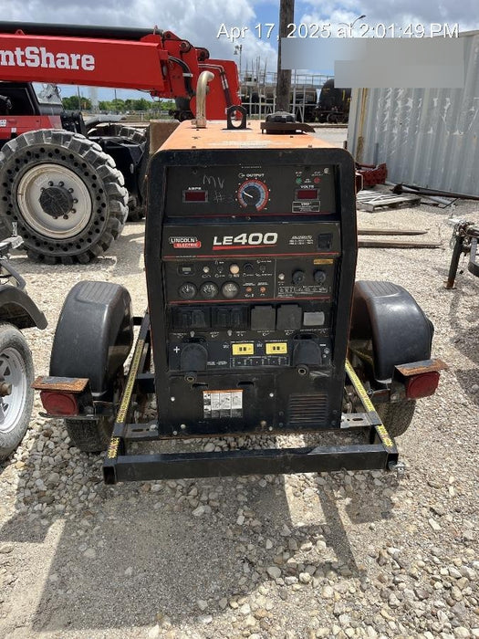 2022 Lincoln Electric LE400 Kubota V1505, Trlr, Cable Rack, Light Kit, ES Decals, T3