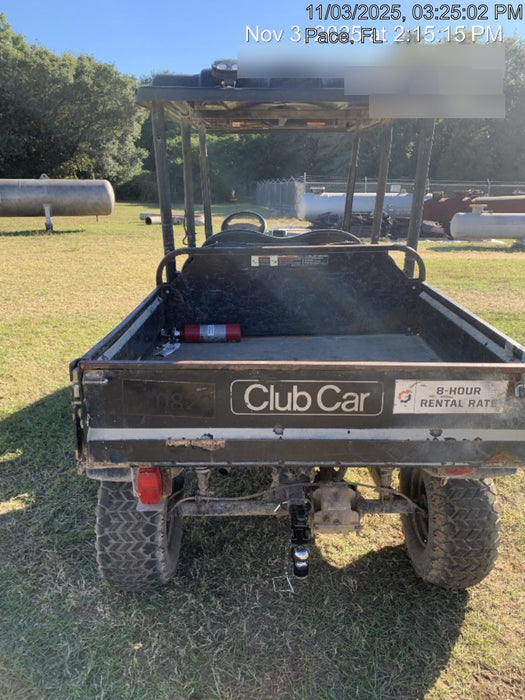 2022 Club Car CA1700D Canopy, Diesel, 4 Passenger