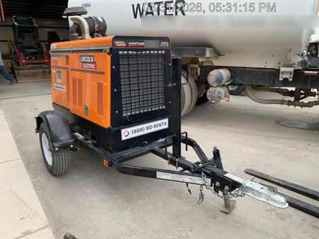 2021 Lincoln Electric Vantage 549X Ready Pak 3, ORANGE (includes trailer, cable rack, fender light kit)
