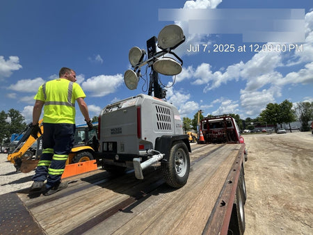 2019 Wacker Neuson LTV6L-MH Wacker Neuson LTV6L Mobile Light Tower w/Fuel Level Sensor Installed