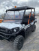 2022 Kawasaki Mule PRO-DXT Standard Options, Backup Alarm, Beacon, Plastic Hard Top, Poly Windshield, Horn Kit