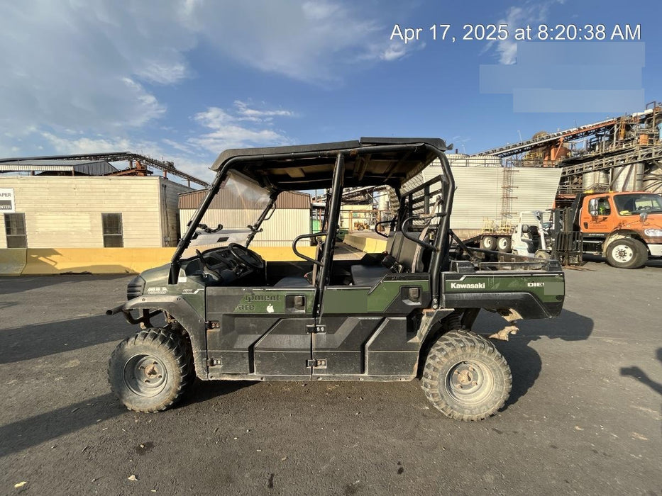 Kawasaki Mule PRO-DXT Standard Options, Backup Alarm, Beacon, Plastic Hard Top, Poly Windshield, Horn Kit