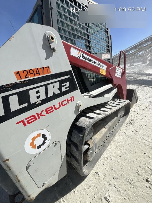 2020 Takeuchi TL8R2-CR Cab/Heat/Air, Hydraulic QC