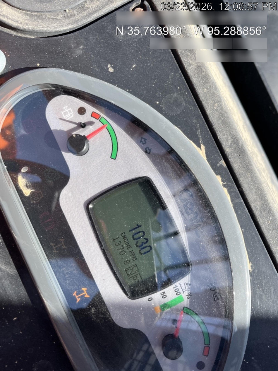 2018 Genie GTH-844 Genie GTH-844 w/ROPS, Work Lights, Solid Tires, RH Cab Mesh, Beacon, 60" Carriage and Forks