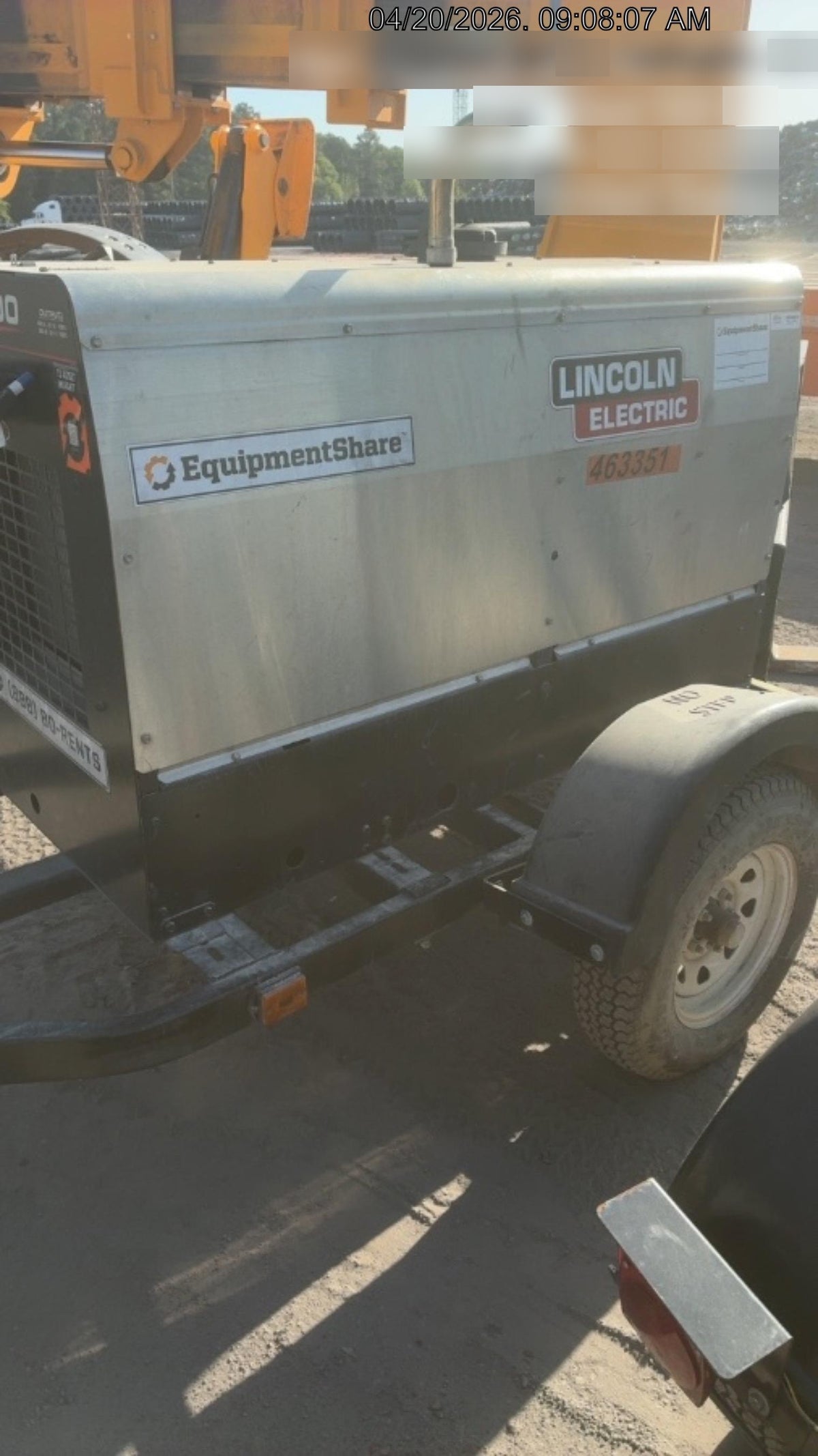2024 Lincoln Electric LE400 Kubota V1505, Trlr, Cable Rack, Light Kit, ES Decals, T3