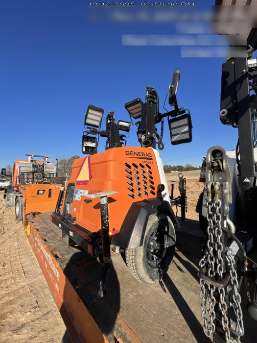 2024 Generac MLT6SKDS-STD4 ELEC WINCH Diesel, Electric Winch Mast, Powerzone Controller, (4) 320W LED Lights, 4kW Generator, 39.9 Gal Fuel Tank, 2" pintle, T3