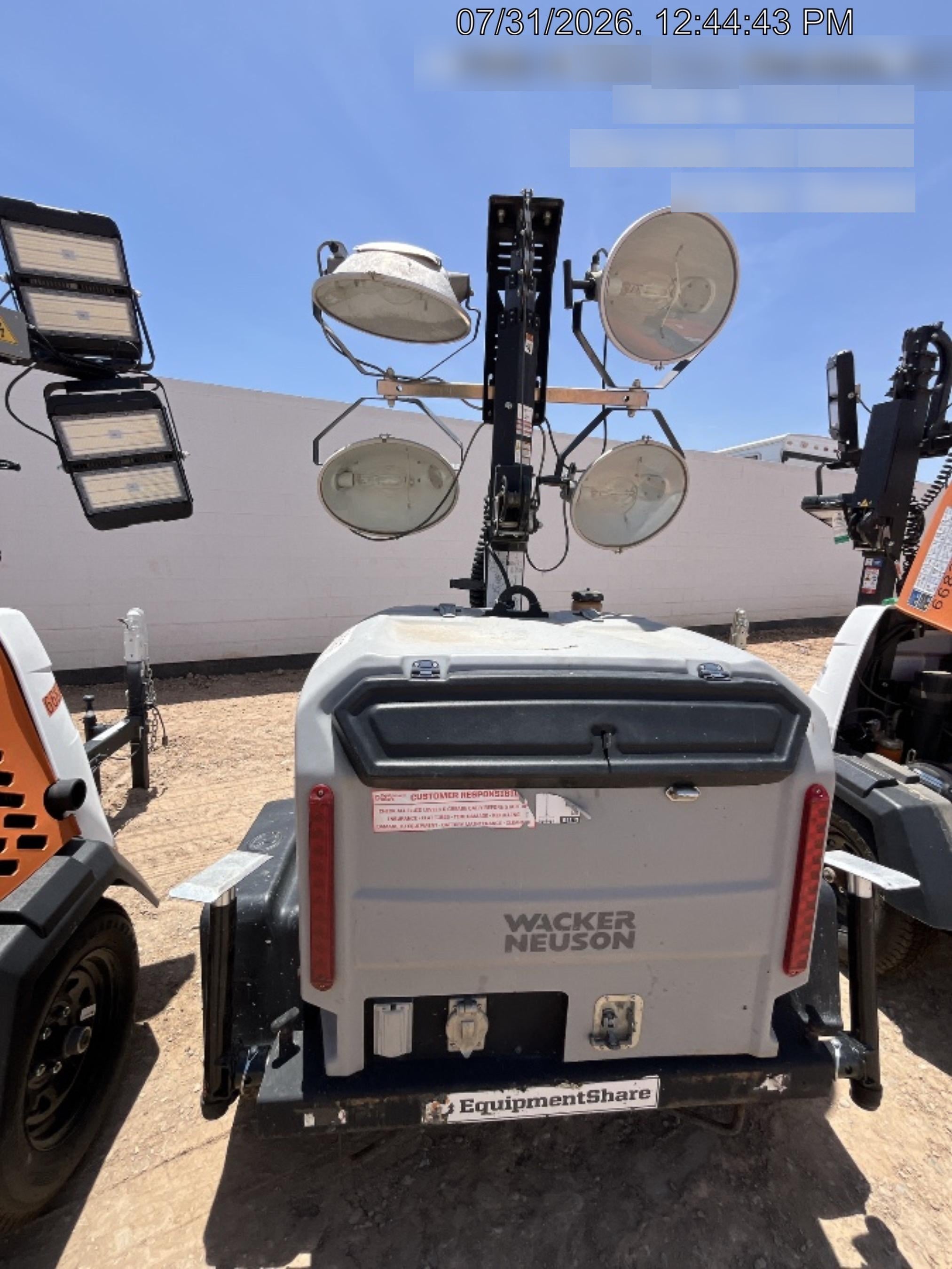 2019 Wacker Neuson LTV6L-MH Standard Options