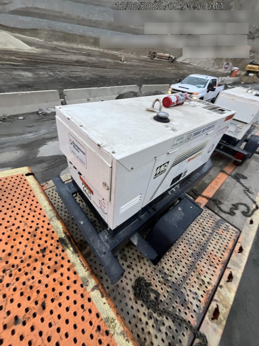 2020 Multiquip DLW400ESA4 400 amp Welder, 14kW, 120/240V, T4F Kubota, Trailer