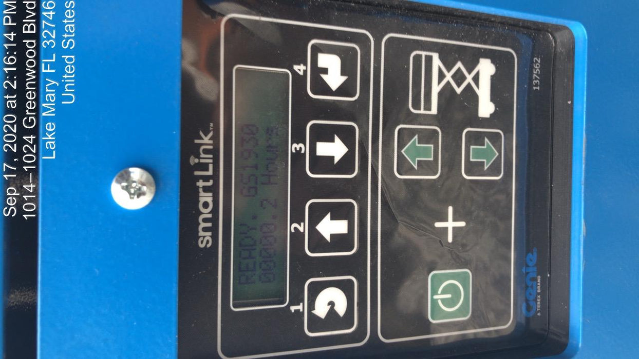 2020 Genie GS-1930 Standard Machine