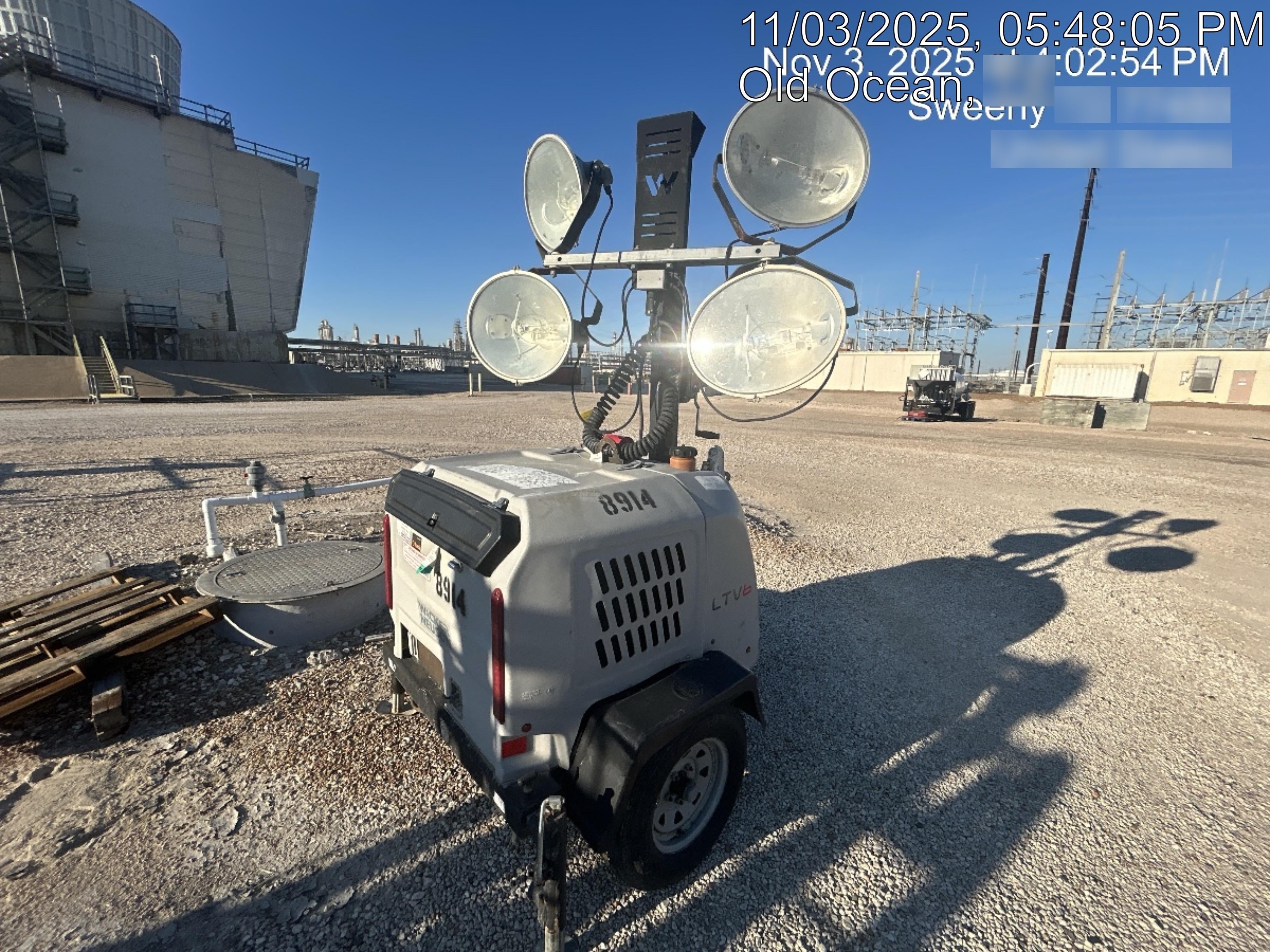 2018 Wacker Neuson LTV6L-MH Wacker Neuson LTV6L Towable Light Tower