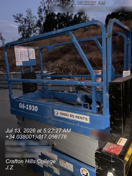 2020 Genie GS-1930 Standard Machine