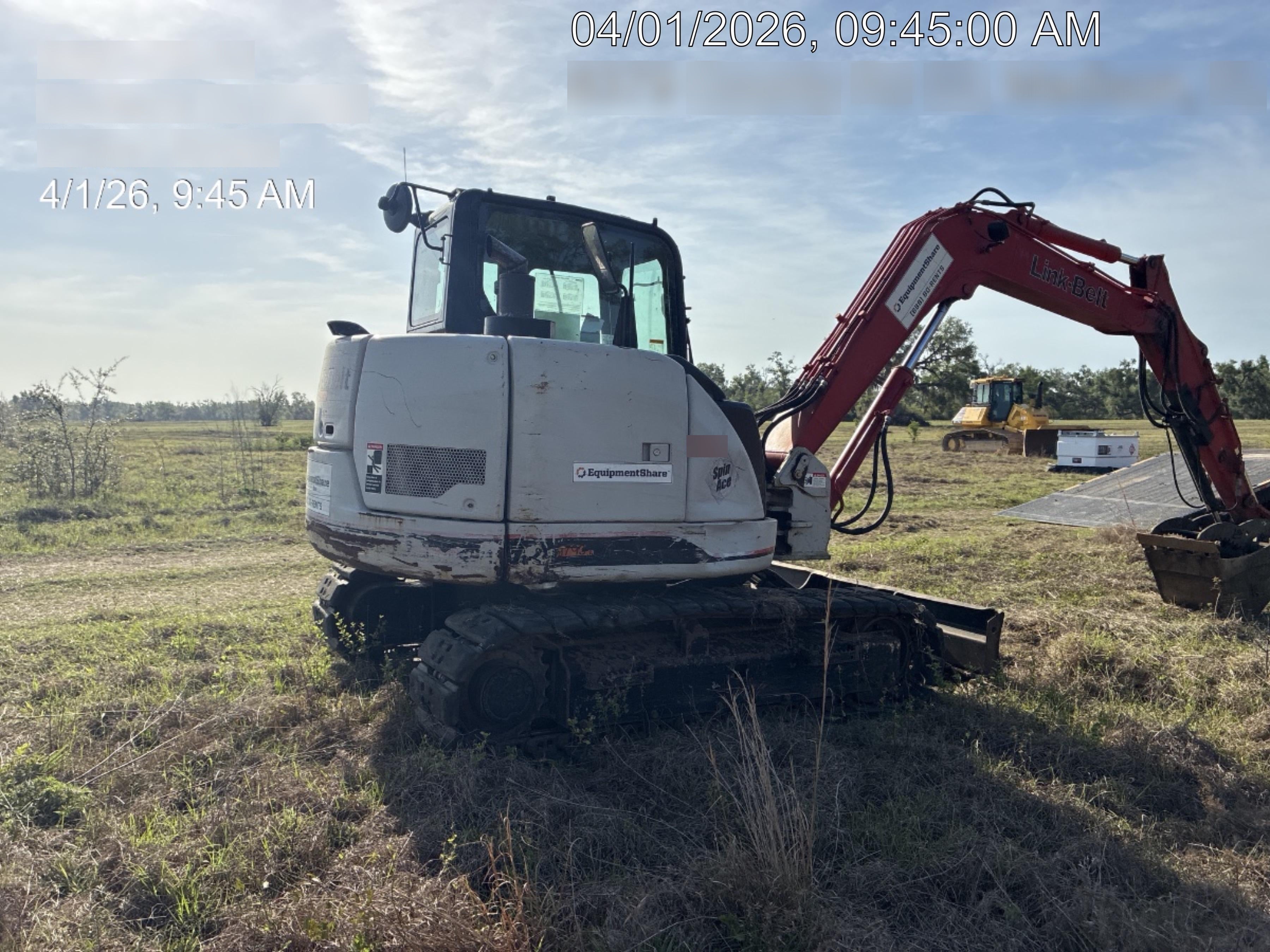 2020 Link-Belt 80X3EX EXC, 7'2" ARM, 17.7" RT, MFH(PJ)