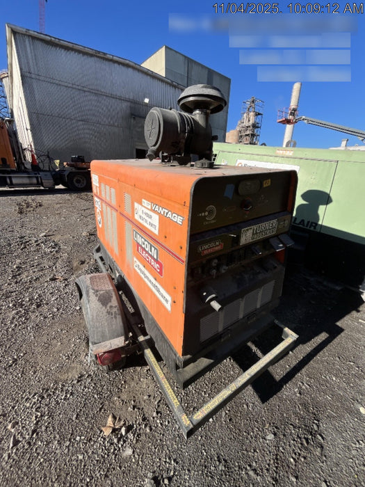 2021 Lincoln Electric Vantage 549X Ready Pak 3, ORANGE (includes trailer, cable rack, fender light kit)