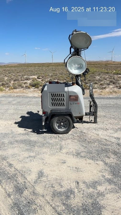 2018 Wacker Neuson LTV6L-MH Wacker Neuson LTV6L Mobile Light Tower w/Fuel Level Sensor Installed