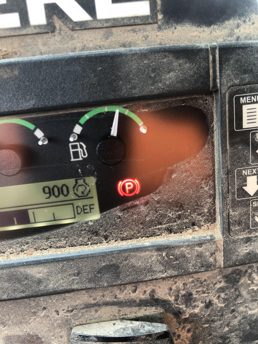 2020 John Deere 410L - Extendable Stick Cab/Heat/Air, 4WD, Extendable Stick, Pilot Controls, 2 Way Hydraulics, TAG Manual QC