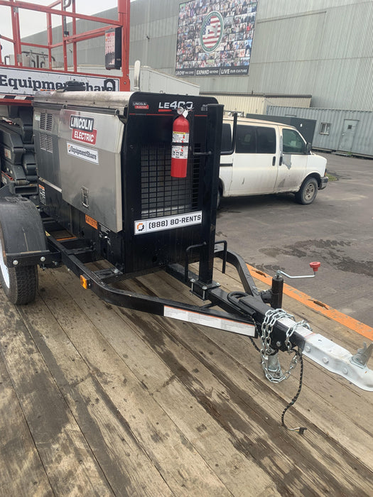 2024 Lincoln Electric LE400 Kubota V1505, Trlr, Cable Rack, Light Kit, ES Decals, T3