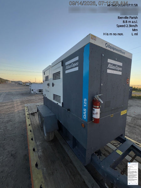 2022 ATLAS COPCO QAS 125
