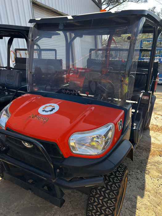2022 Kubota RTV-X1140W-H Plastic Canopy, Windshield Acrylic Clear, LED Strobe Light, Wire Harness Kit, Back up Alarm