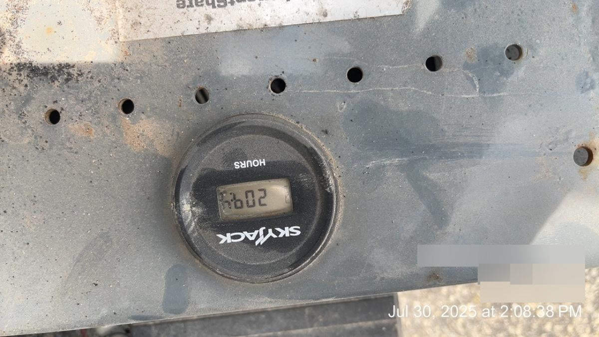 2019 Skyjack SJIII-3226 Standard Options, Trojan Batteries