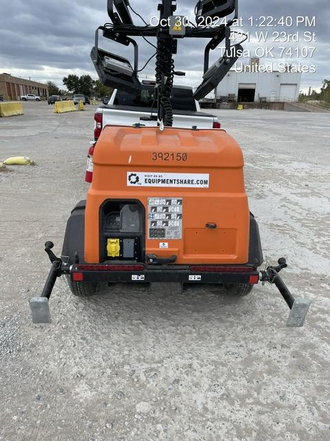 2024 Generac MLT2 Diesel, Flex Switch 120V Input, Powerzone Controller, 
(4) 320W LED Lights, 4kW Generator, 39.9 Gal Fuel Tank, 2" Ball, T3
