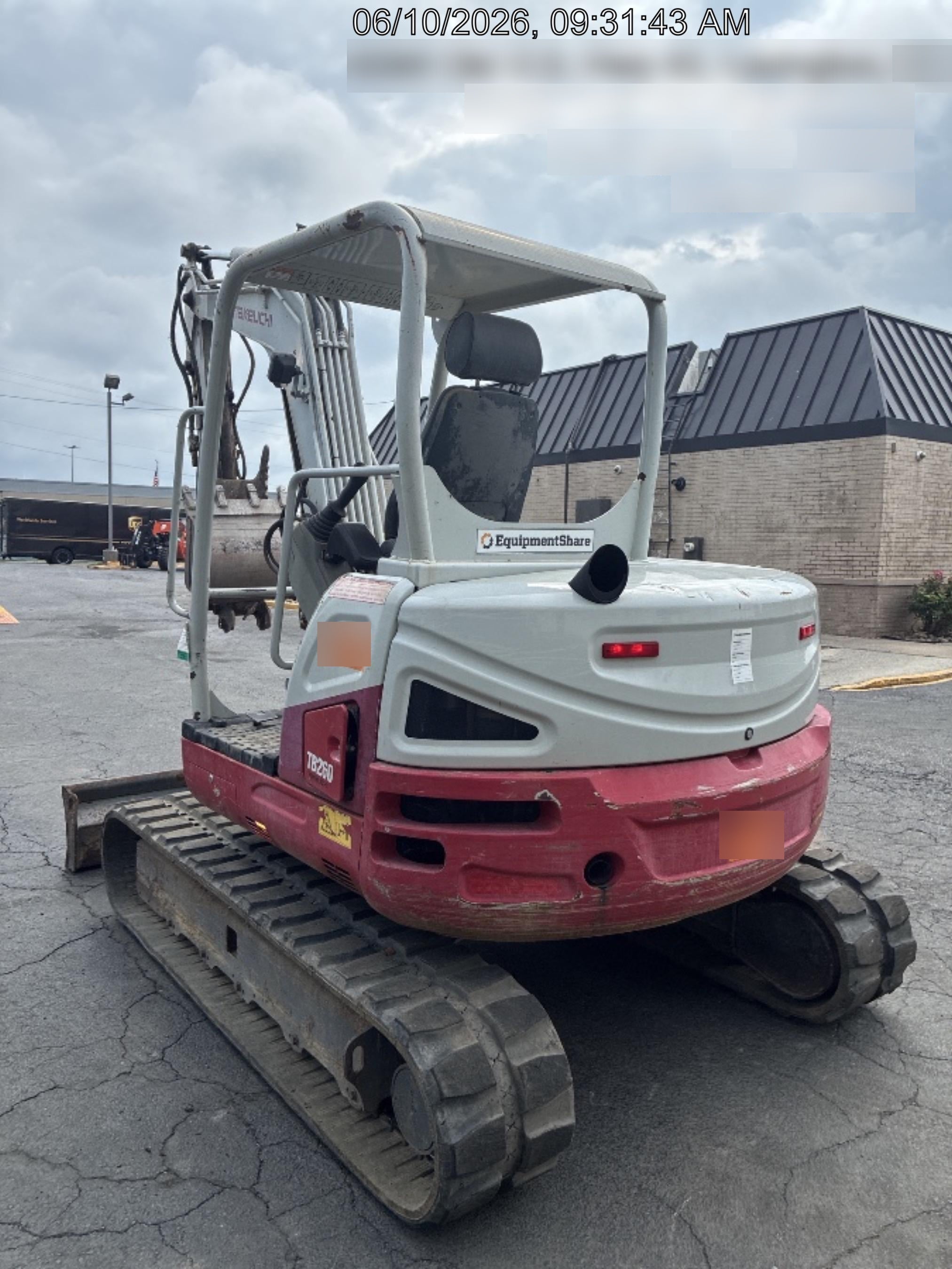 2019 TAKEUCHI TB260