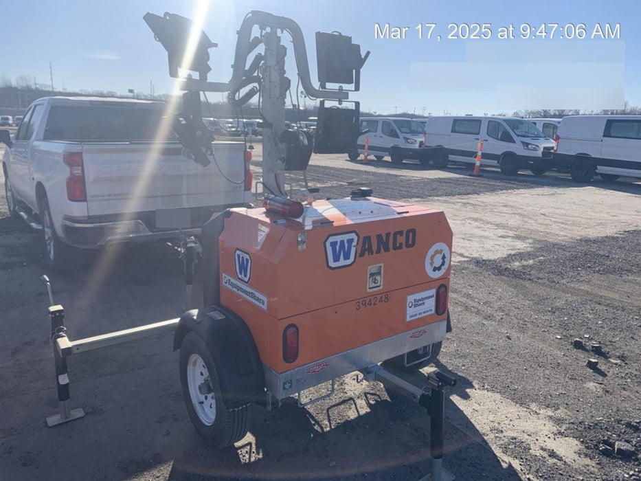 2024 Wanco WLTT-4MM4K Diesel, Deep Sea Controller, Shore Power Plug, Auto Start, (4) 350W LED Floodlights, 4kW Generator, 60 Gal Fuel Tank, 2" Ball, T3