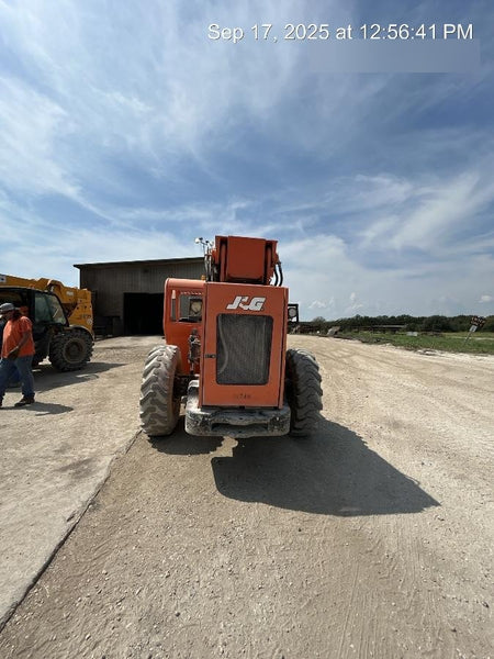 2018 Skytrak 10054 Skytrak 10054 10K Telehandler w/Open ROPS Solid Tires, LED Work Lights, Rotating Beacon, 60" Carriage/60" Forks